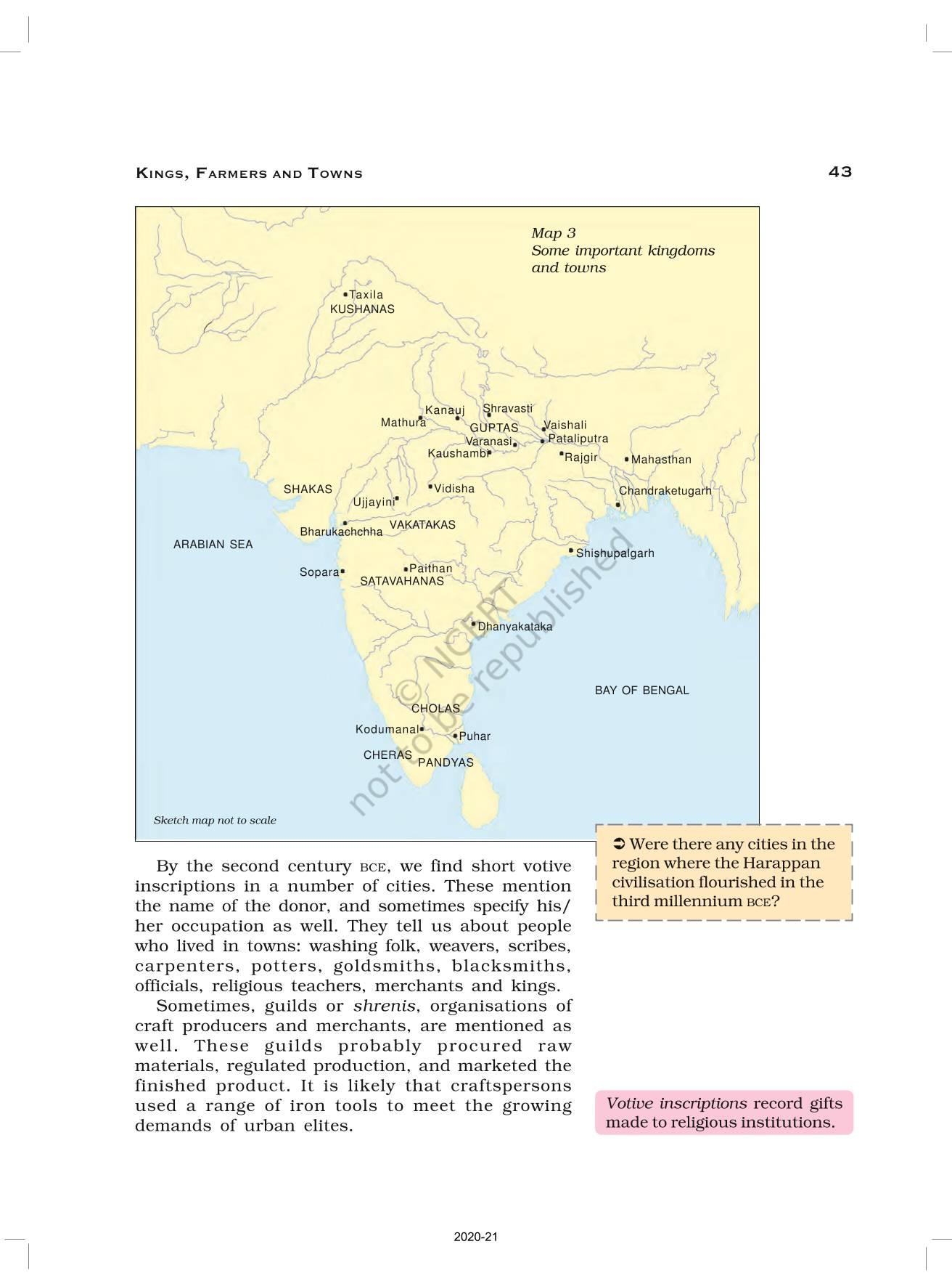 Kings Farmers And Towns - NCERT Book Of Class 12 Themes In Indian ...